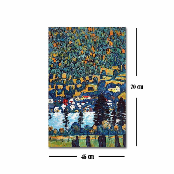 Wallity Lienzo Decorativo Pendio Montano A Unterach de Gustav Klimt 45 x 70 cm Wallity Lienzo Decorativo Pendio Montano A Unterach de Gustav Klimt 45 x 70 cm